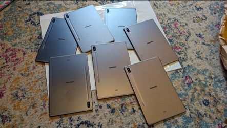 Lot of 7 damage lcd samsung galaxy tab S6