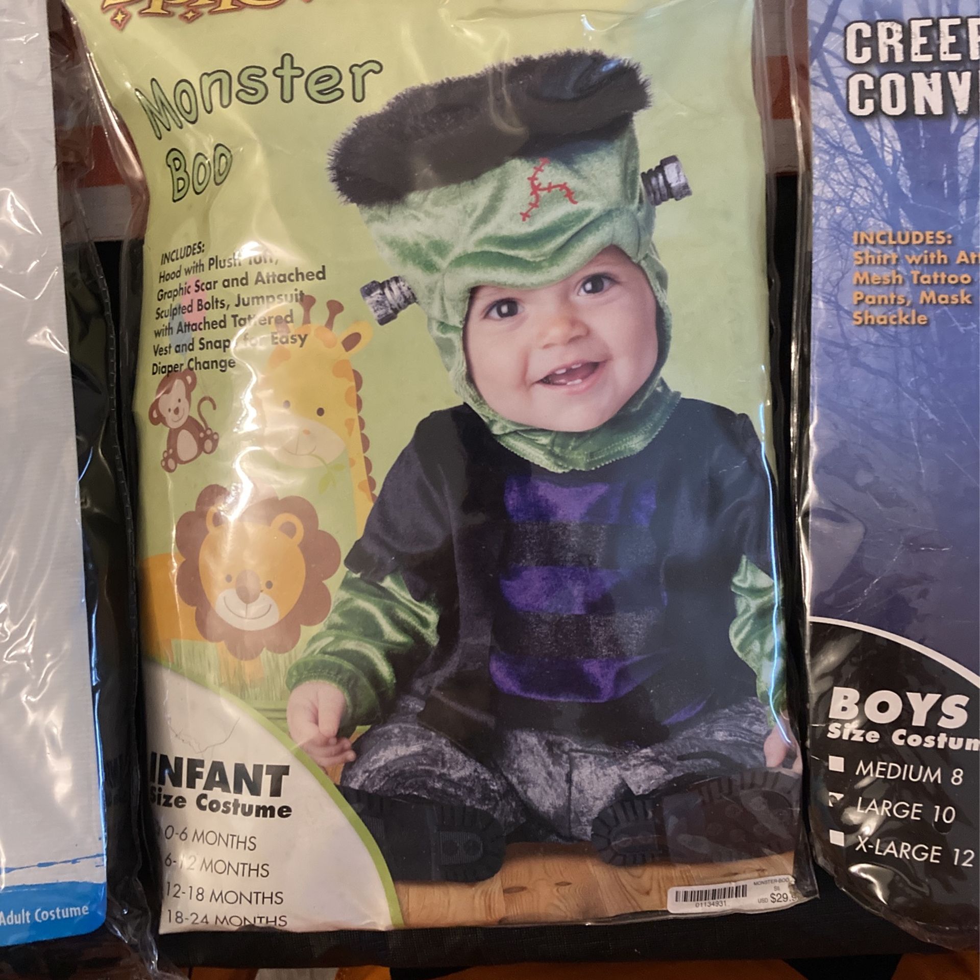 Infant Frankenstein Size 18-24 Month