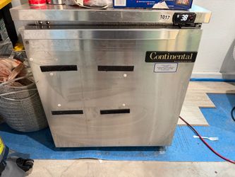 Industrial under the counter fridge
