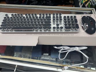 EWEADN TK950 Retro Bluetooth Keyboard and Mouse