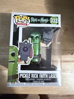 Funko Pop Pickle Rick with Laser #332