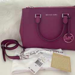 New michael Kors Bag Purse Valentine’s Gift Sutton Leather Dust Bag Included