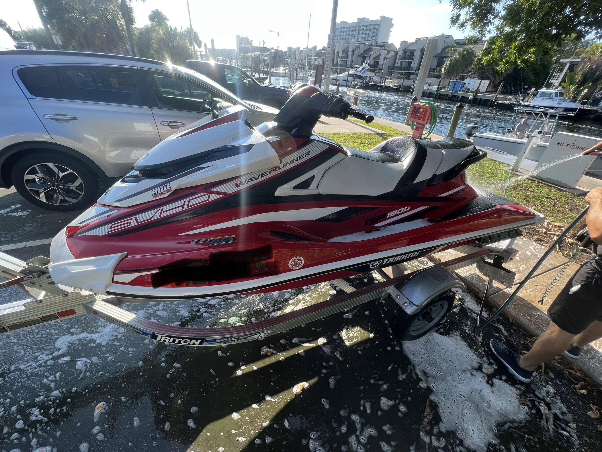 2018 Yamaha Gp1800 Plus Extras. Title In Hand.  63 Hours 