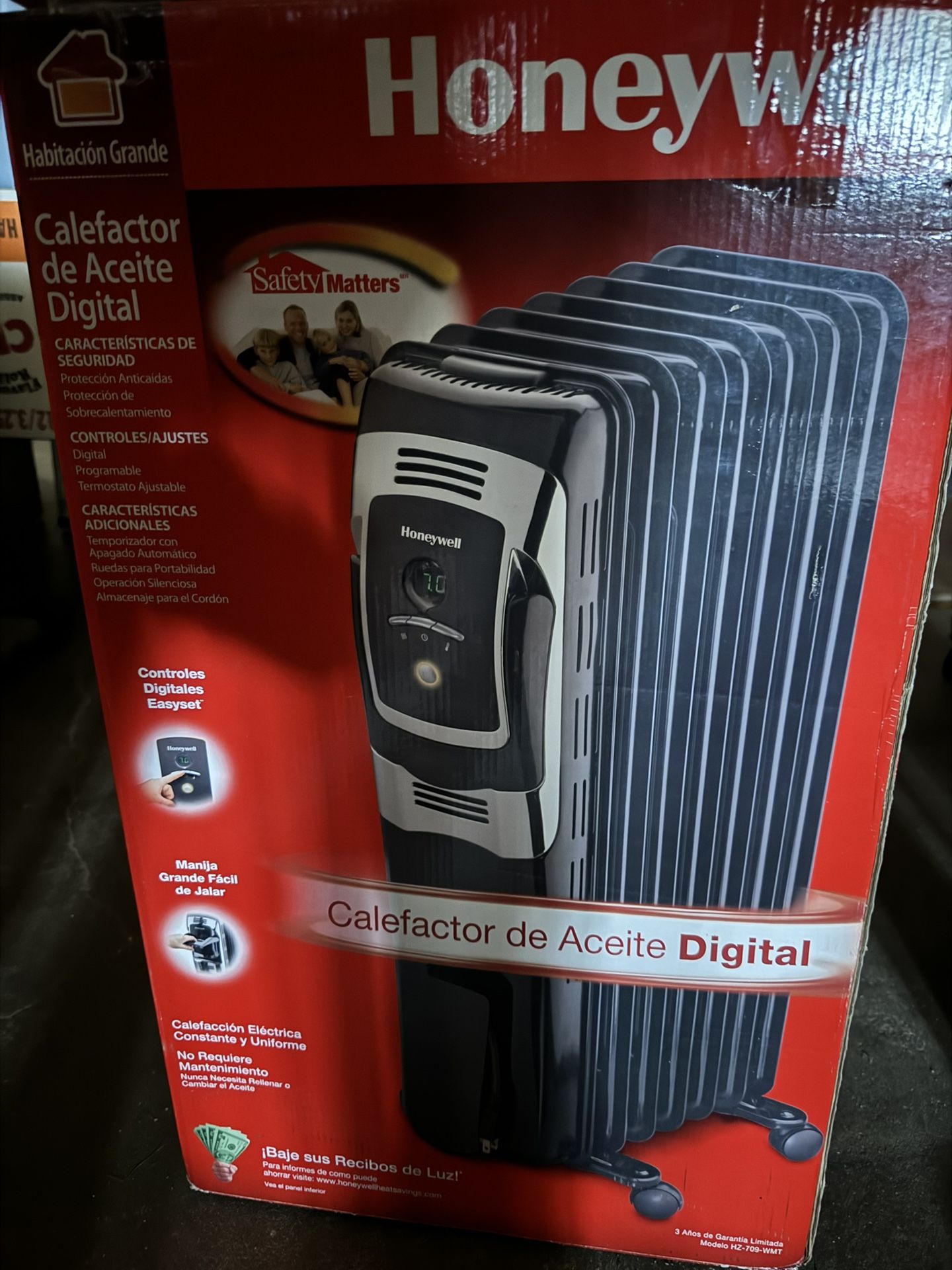 Honeywell HZ-709 Electric Radiator 