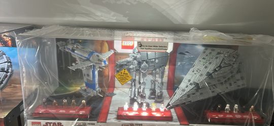 LEGO STORE DISPLAY STAR WARS, NINJAGO, SPEED CHAMPIONS