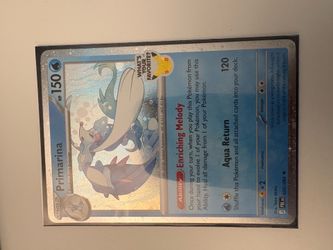 Primarina Pokemon 30th anniversary promo!
