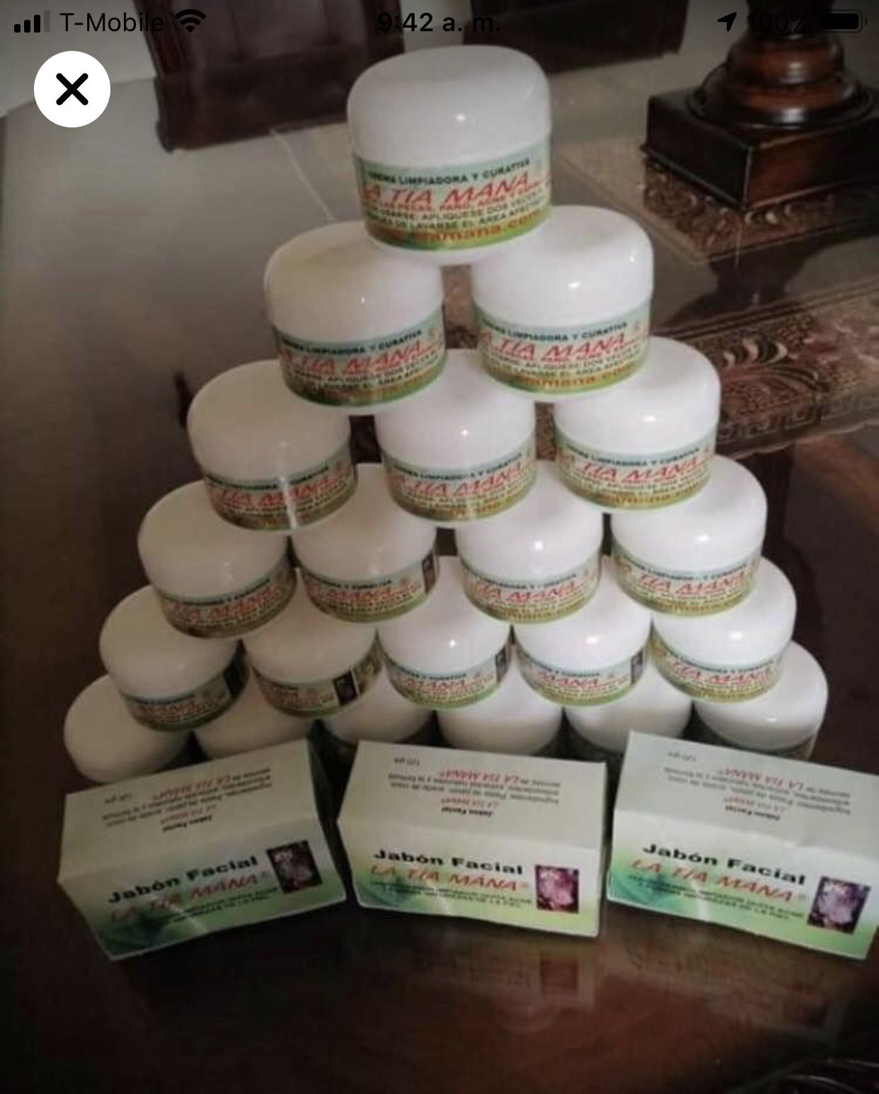 Jabones y cremas La Tía Mana