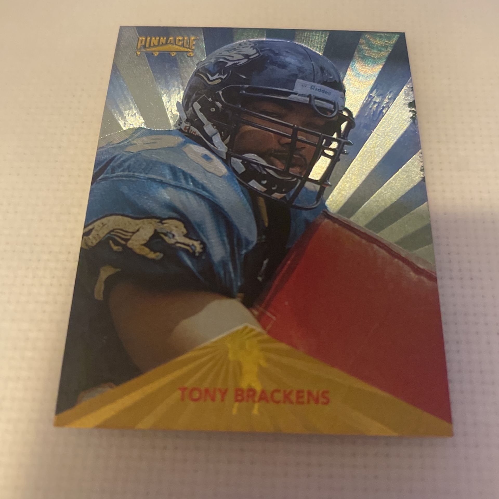 Football Pinnacle 1996 Tony Brackens #168