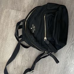 Kate Spade small black backpack
