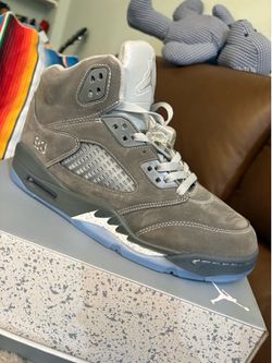 Jordan 5 “ wolf grey “ 🐺 Mens sz 9,10,11