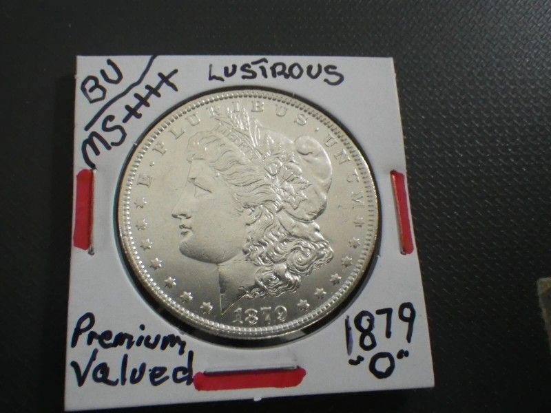 1879-O MORGAN SILVER