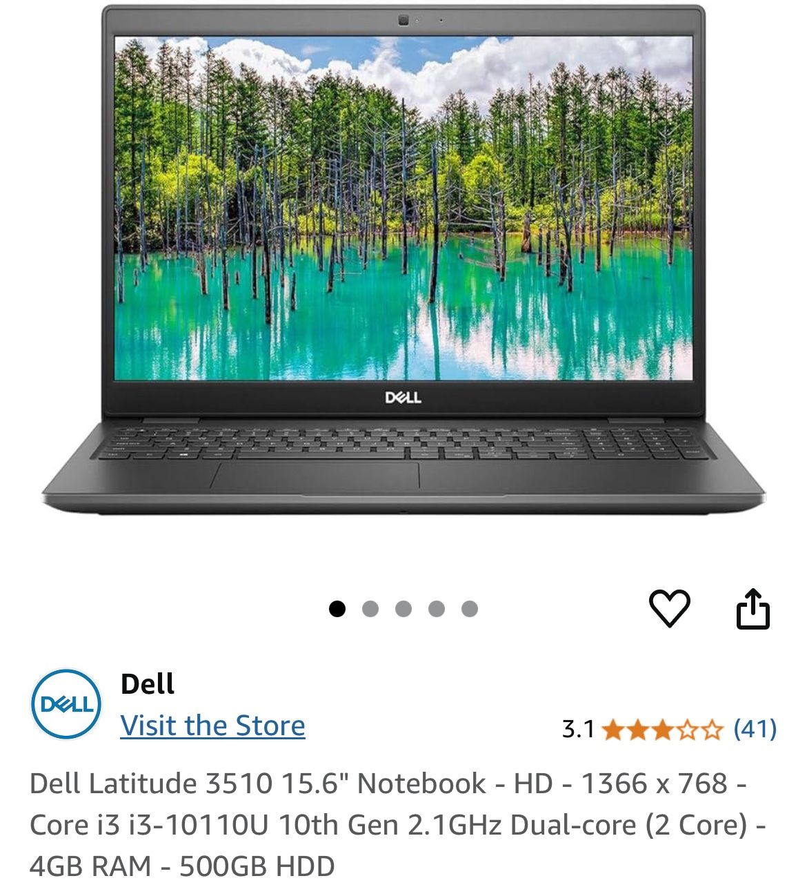 Dell Latitude 3510 Laptop