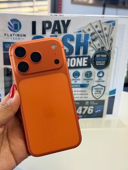 Unlocked iPhone 17 Pro 256 Gb orange