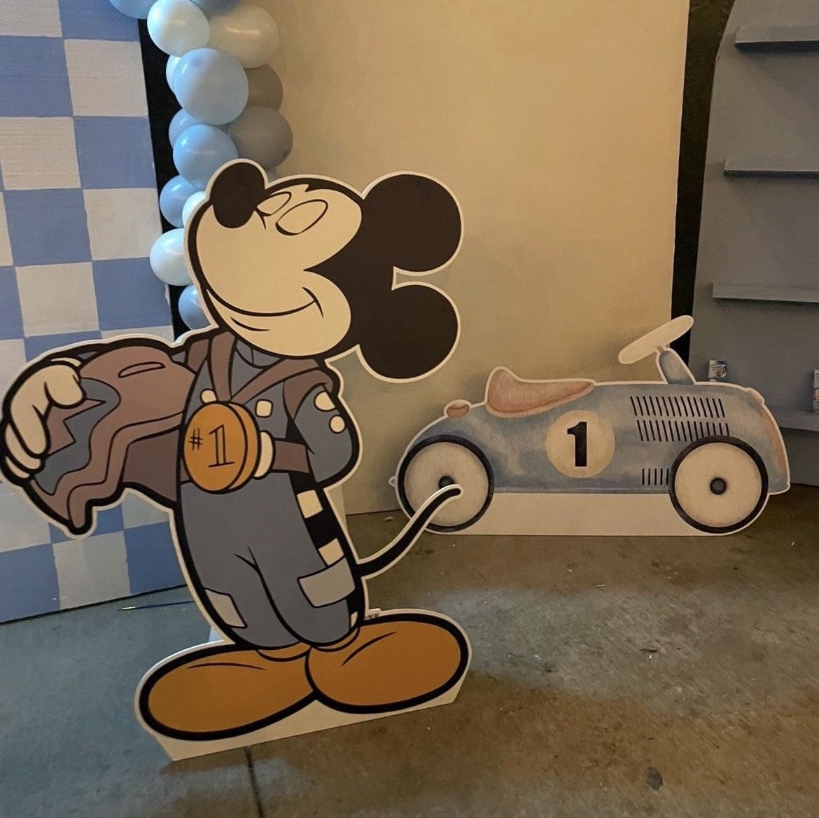 Mickey Racer Prop