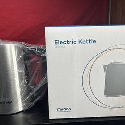 Miroco Electric Tea Kettle Model MI-EK001 Stainless Steel 1.7 Liter New  All proceeds go towards my cancer treatment and recovery. Thank you and god b