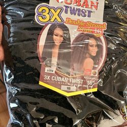 Two Packs Of Braiding Hair - NEW $12