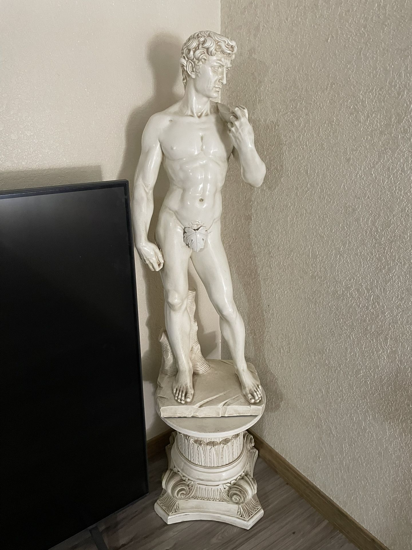 Adam And Eve Ceramic Statues