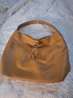 Dooney & Bourke Tan Leather Hobo Bag