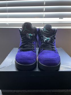 Jordan 5 Grapes Size 11 Men