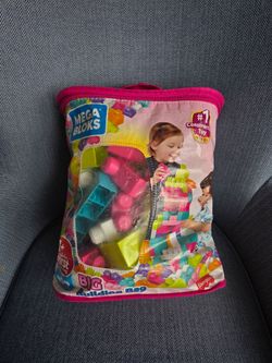 Mega Bloks Big Building Bag Pink
