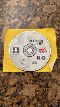 Madden NFL 97 (Sony PlayStation 1, 1996, $10