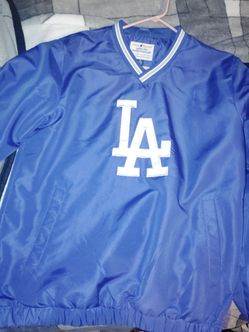 LA dodgers v neck windbreaker, size M