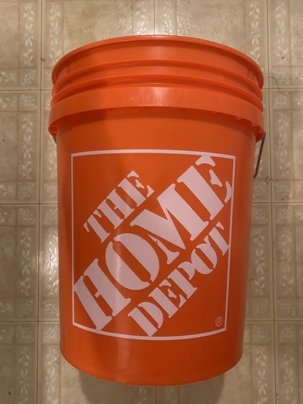 5 Gallon Orange Homer Bucket