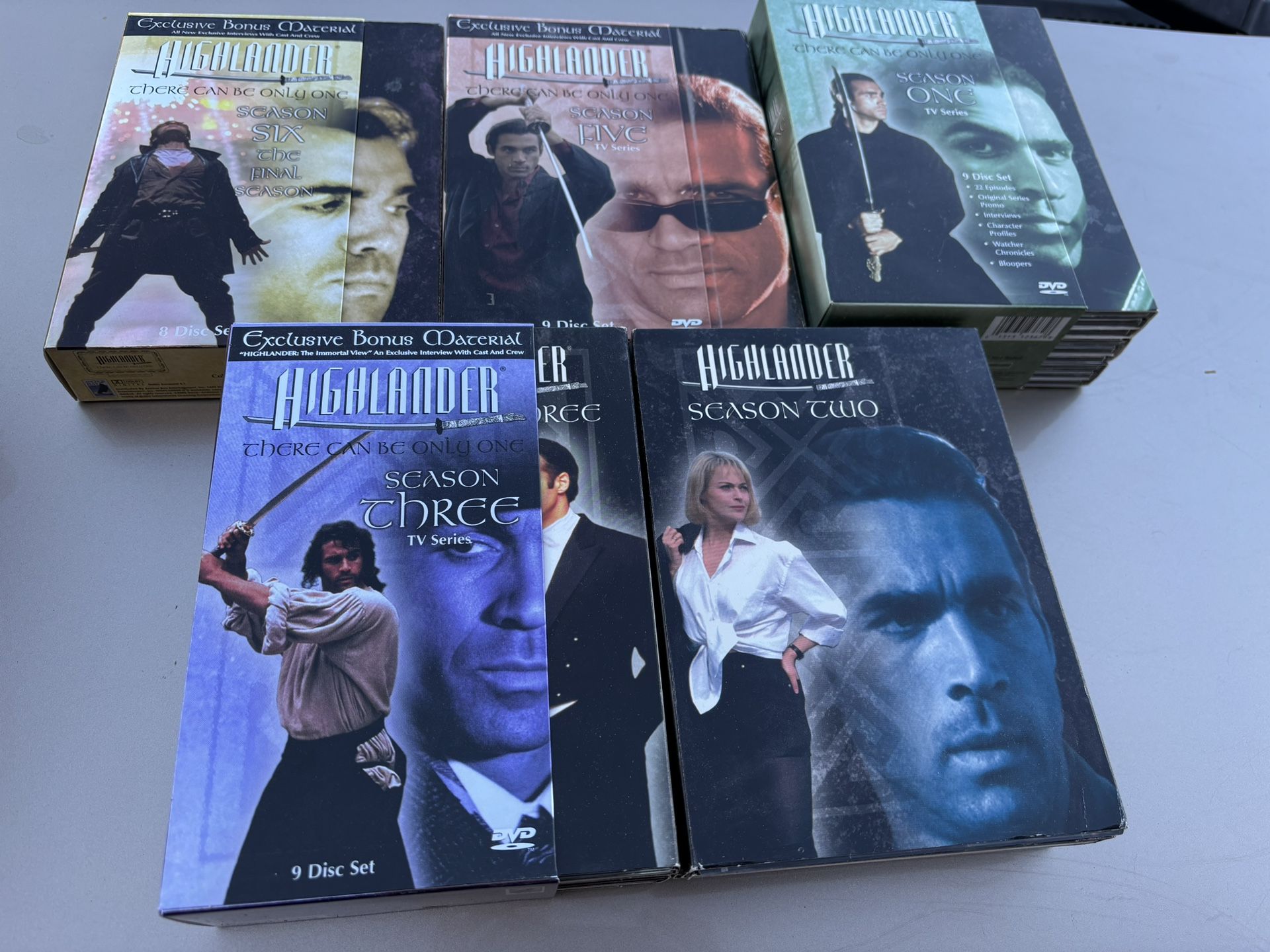 Highlander DVD Set (missing Season 4)