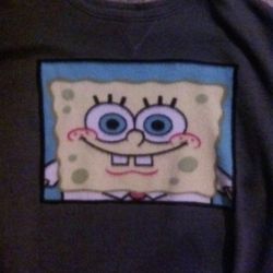 Hannes XL ONE OF KIND SPONGEBOB CREWNECK