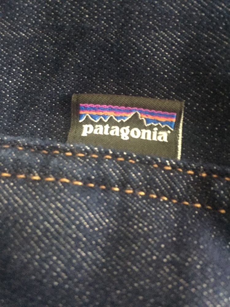 New Patagonia Dark Denim Jacket