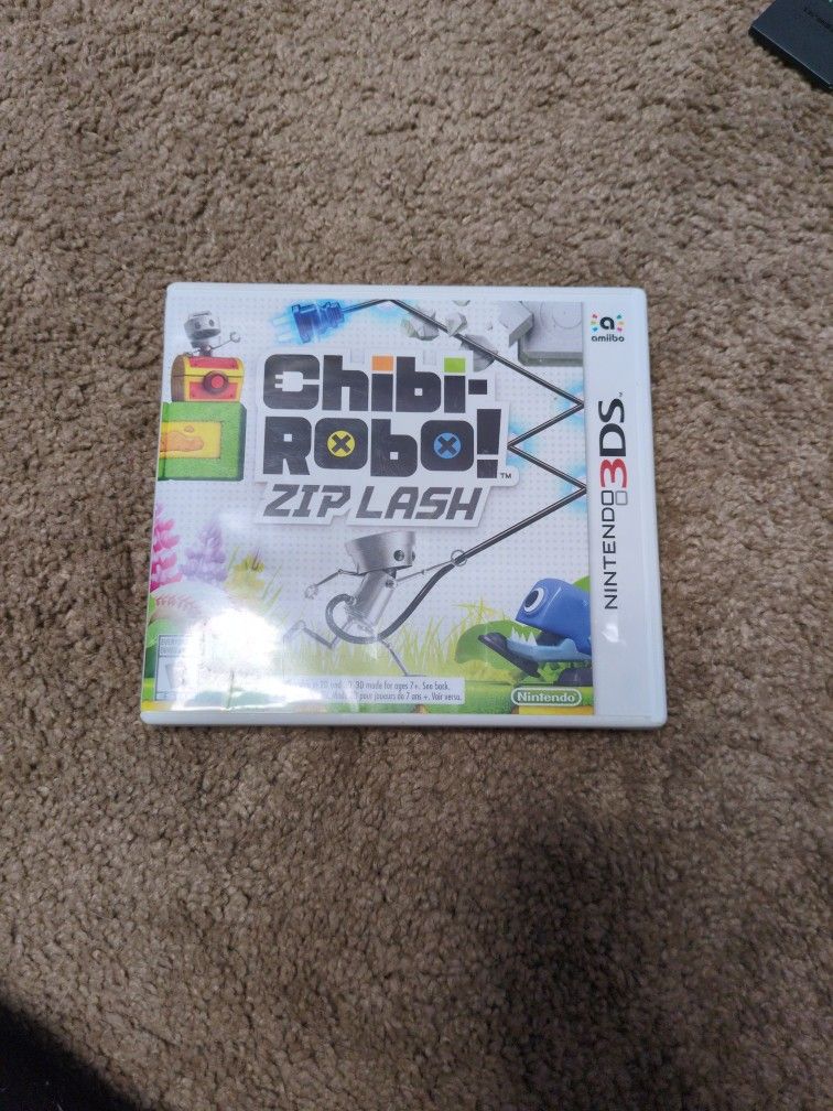 Chibi-Robo Zip Lash Nintendo 3ds Game