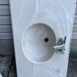 Bathroom Countertop Sink 3ft x 22 1/2”