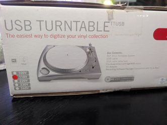 ION USB TURNTABLE