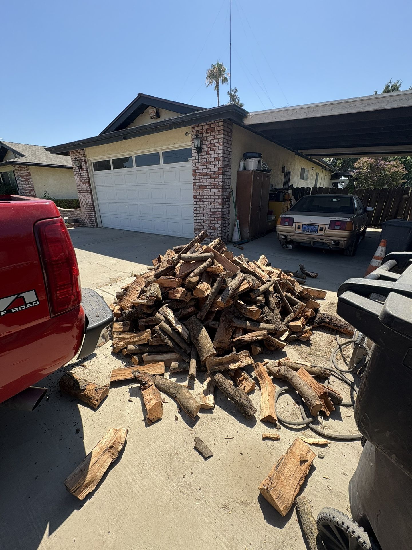 Almond Firewood