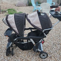 Sit N Stand Double Stroller