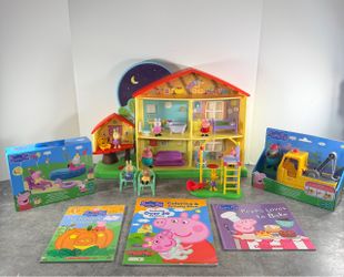 Peppa Pig Toy & Book Bundle Set