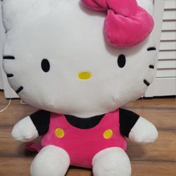 Hello Kitty Plush Baby Backpack