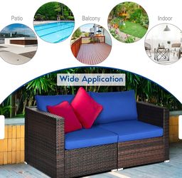 outdoor patio conversation set