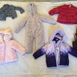 Girl Baby Clothes New And used (see Pictures For Description For Sizes And Prices