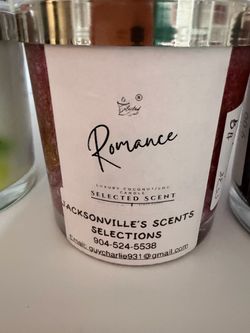 Romance Luxury Coconut Soy Candle