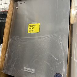 Kitchen Aid Dishwasher Stainless Steel New Open Box 