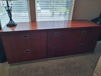 Wooden filing cabinets