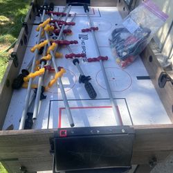 3 In 1 Multi Pool Table Air Hockey Foosball Table