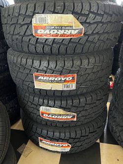 Vendo 275/70/ar18 las 4 llants nuevas arroyo alterrain por $620