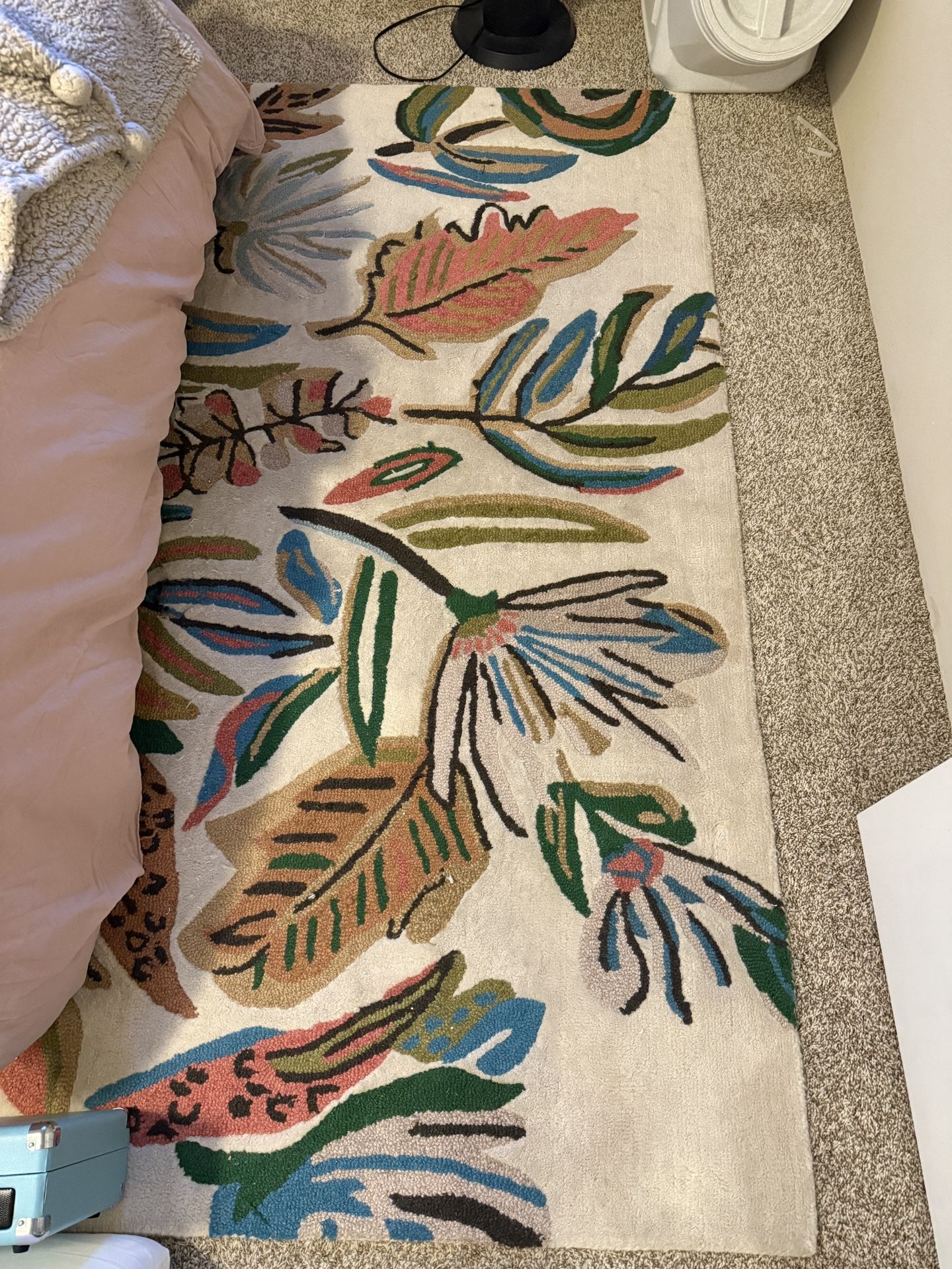 Floral Area Rug (5x7)