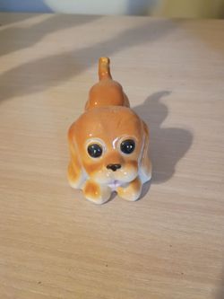 Vtg Nippon Yoko Boeki Puppy W/Large Eyes Japan