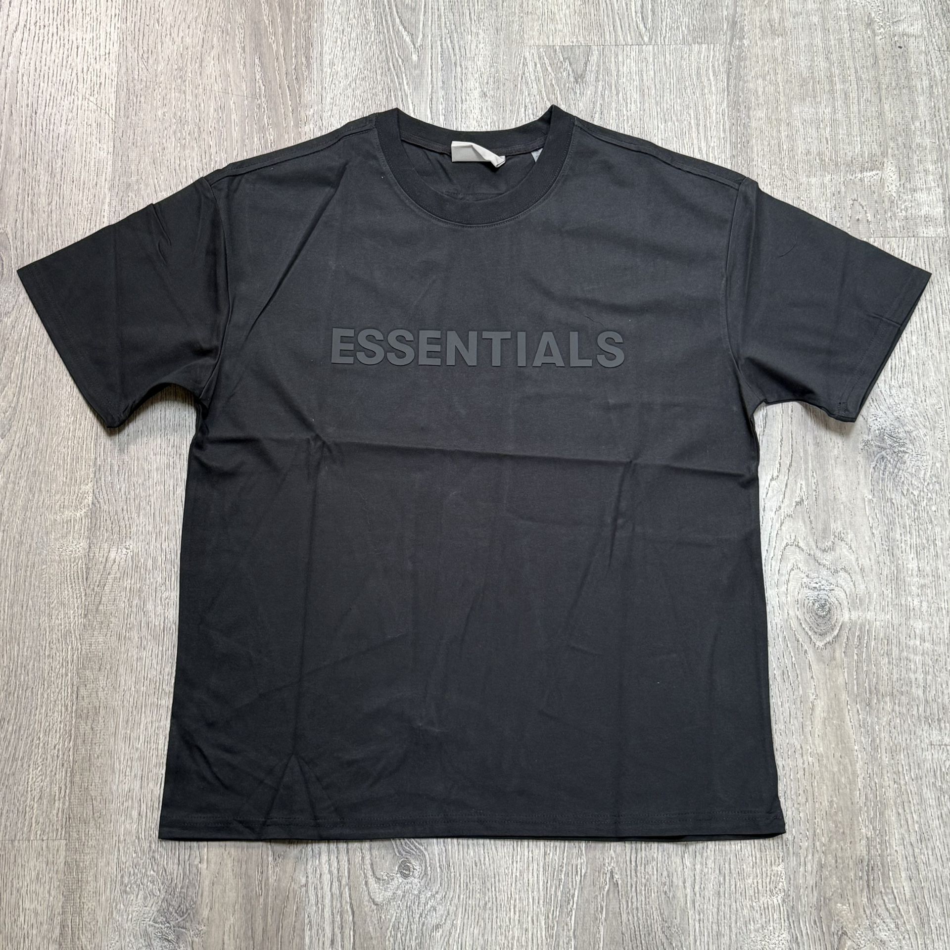 Black Essential Shirt M-Xl