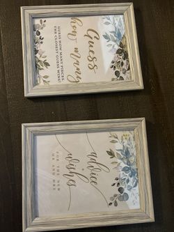 Bridal Shower Frames