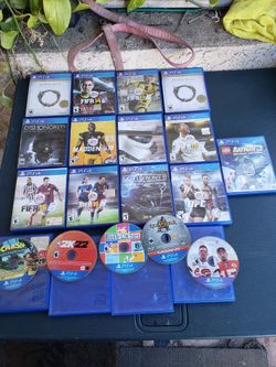 Any game Is New Conditions $15! Per 1. 2 for $30! 4 for $60! 8 Games for $100! Free delivery. Works PS5 PS4 Playstation 4 5 I do Trade For Pokémon Car
