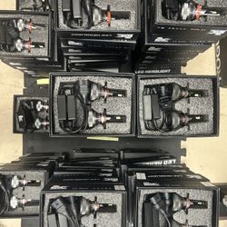 Wholesale Lot 200+ LED Headlight Bulbs | 16,000–40,000 Lumens | All Car Models | In Florida | From $18/pair